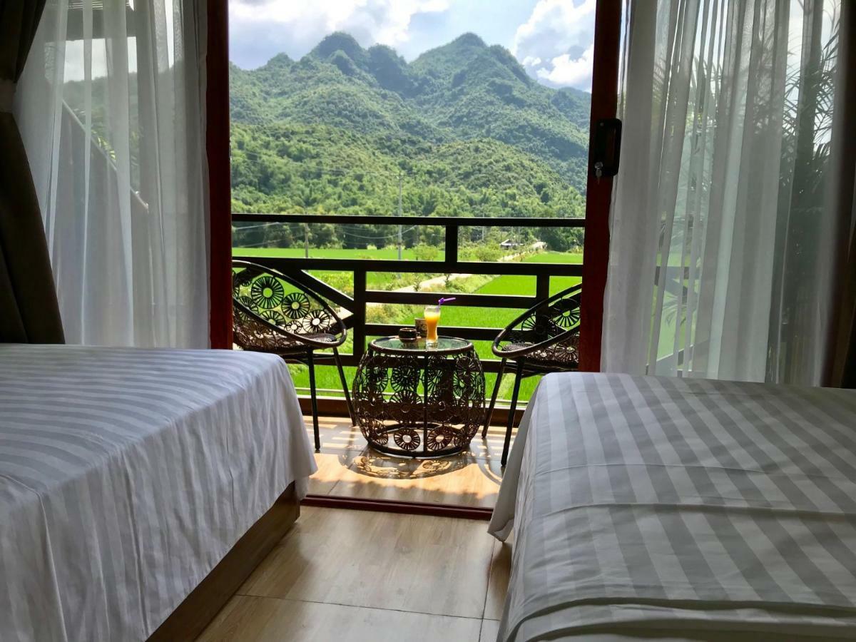 Hotel Jomo House Mai Chau Hòa Bình Esterno foto