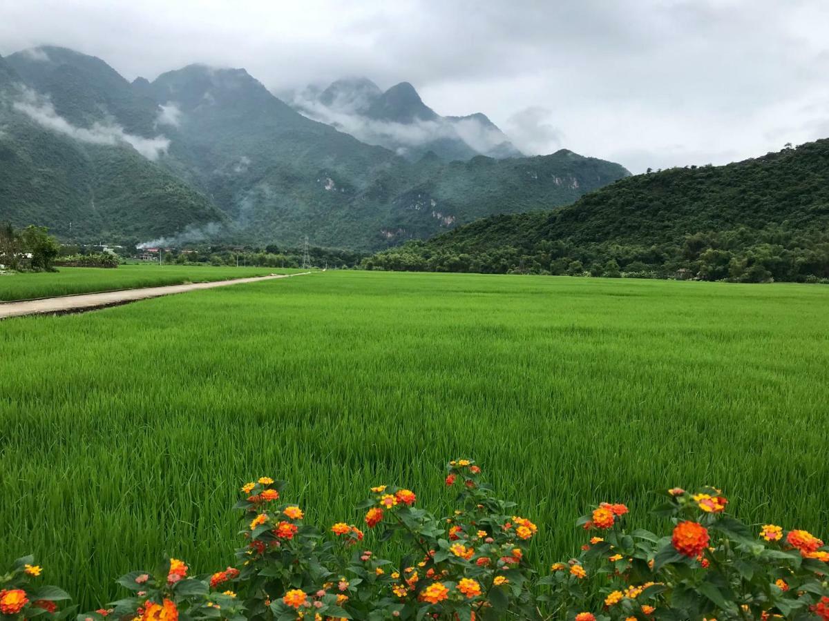 Hotel Jomo House Mai Chau Hòa Bình Esterno foto