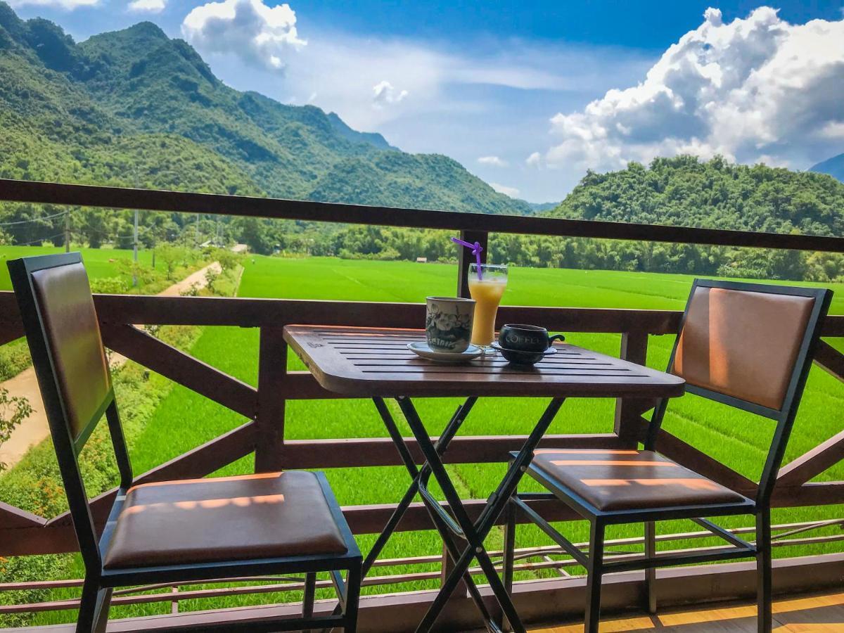 Hotel Jomo House Mai Chau Hòa Bình Esterno foto